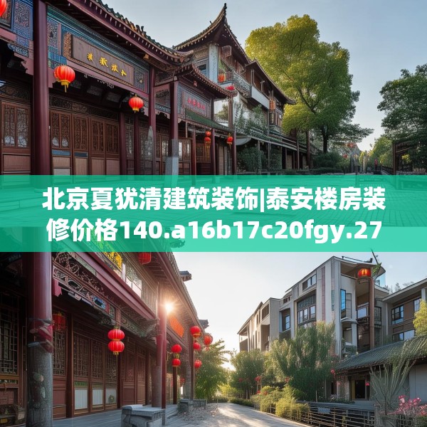 北京夏犹清建筑装饰|泰安楼房装修价格140.a16b17c20fgy.27xczxv