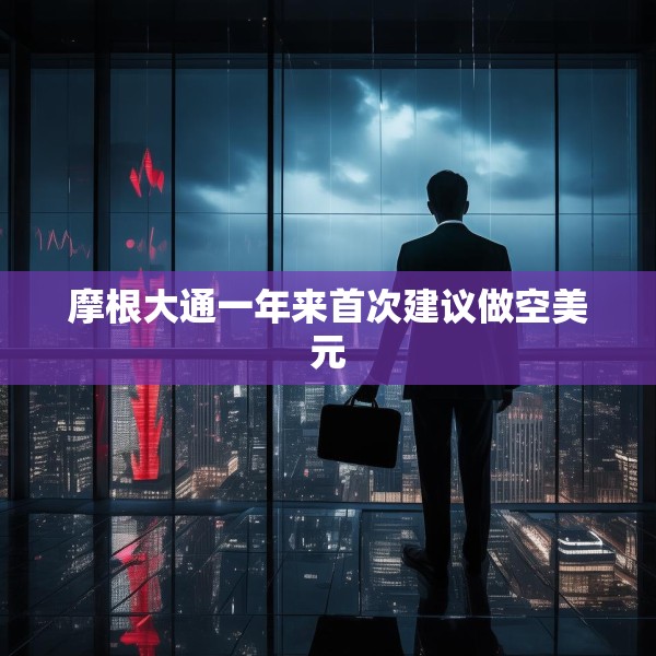 摩根大通一年来首次建议做空美元