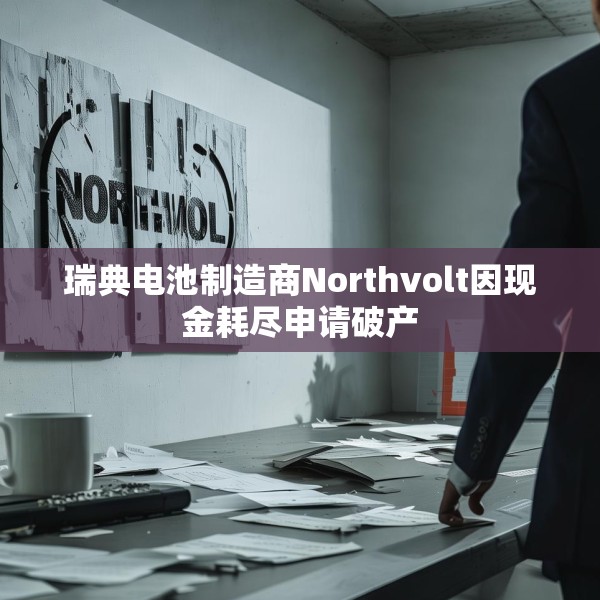 瑞典电池制造商Northvolt因现金耗尽申请破产