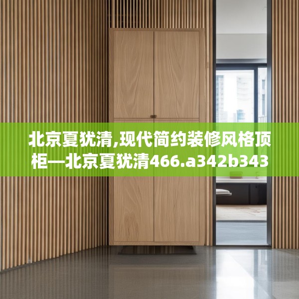 北京夏犹清,现代简约装修风格顶柜—北京夏犹清466.a342b343c346fgy.353dewqe