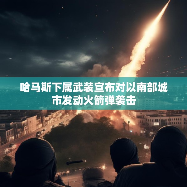 哈马斯下属武装宣布对以南部城市发动火箭弹袭击