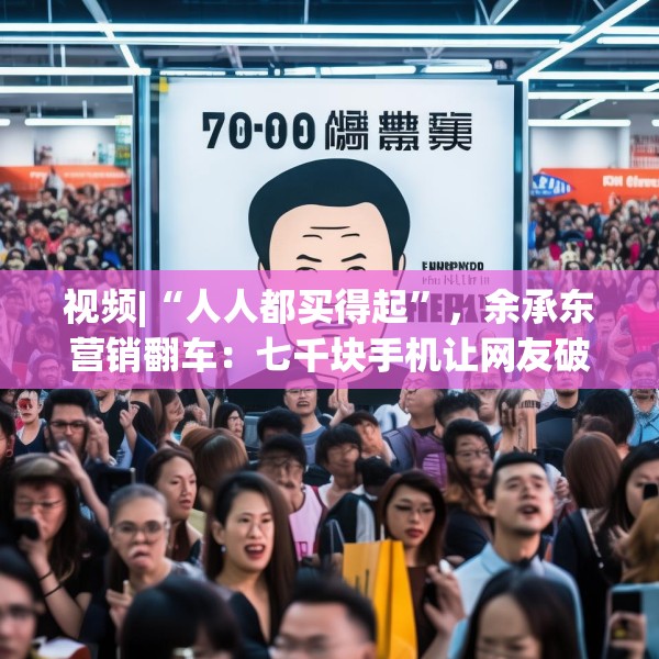 视频|“人人都买得起”，余承东营销翻车：七千块手机让网友破防了！余承东回应：我不太会说话，情商也低