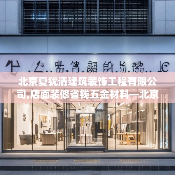 北京夏犹清建筑装饰工程有限公司,店面装修省钱五金材料—北京夏犹清建筑装饰工程有限公司142.a18b19c22fgy.29dewqe