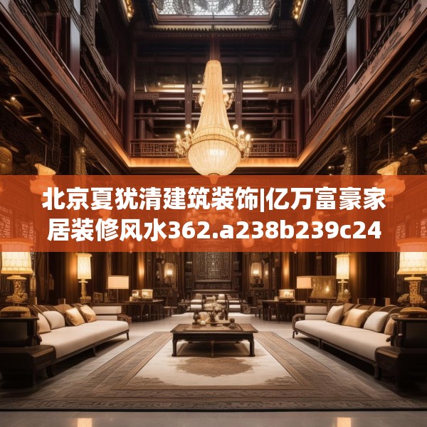 北京夏犹清建筑装饰|亿万富豪家居装修风水362.a238b239c242fgy.24976671