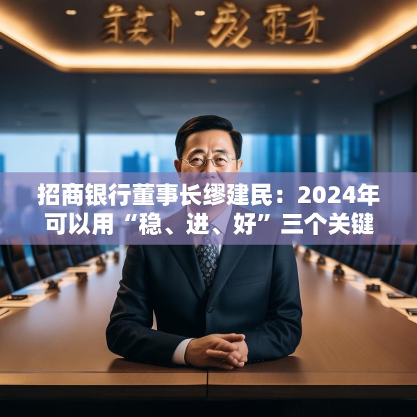 招商银行董事长缪建民：2024年可以用“稳、进、好”三个关键字概括