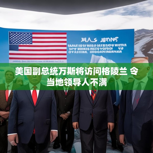 美国副总统万斯将访问格陵兰 令当地领导人不满