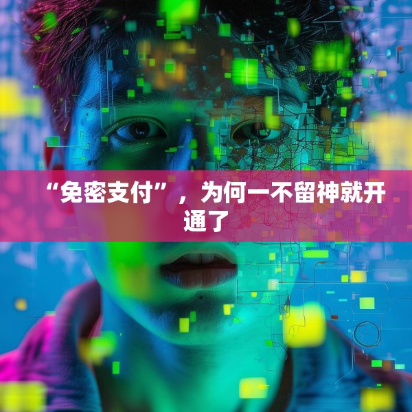 “免密支付”，为何一不留神就开通了