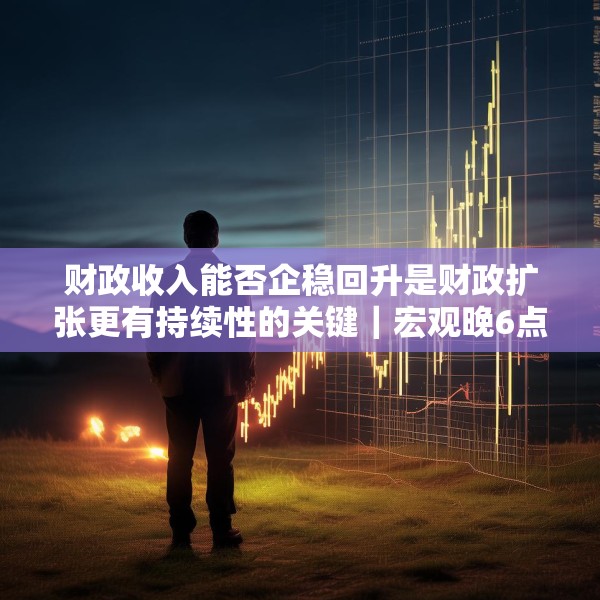 财政收入能否企稳回升是财政扩张更有持续性的关键｜宏观晚6点