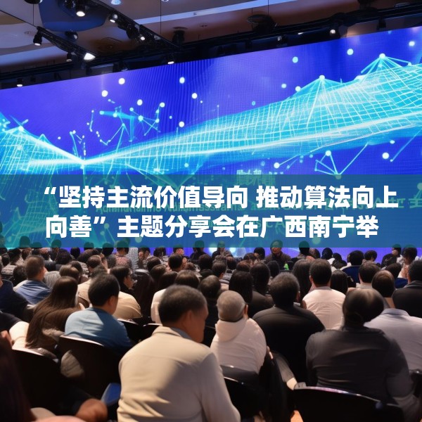 “坚持主流价值导向 推动算法向上向善”主题分享会在广西南宁举行