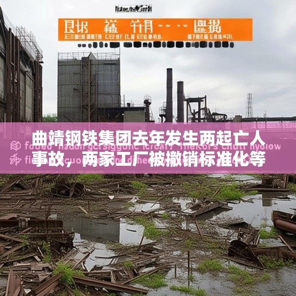 曲靖钢铁集团去年发生两起亡人事故，两家工厂被撤销标准化等级称号