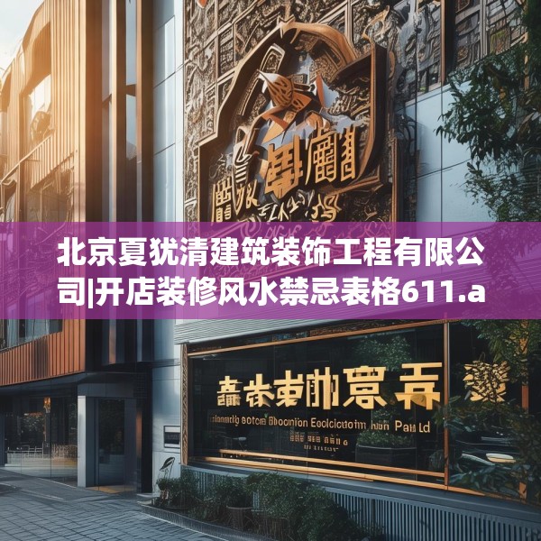 北京夏犹清建筑装饰工程有限公司|开店装修风水禁忌表格611.a487b488c491fgy.498bnbn