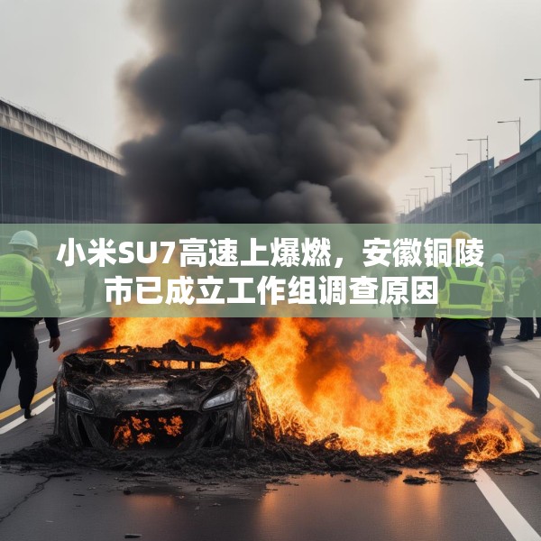 小米SU7高速上爆燃，安徽铜陵市已成立工作组调查原因