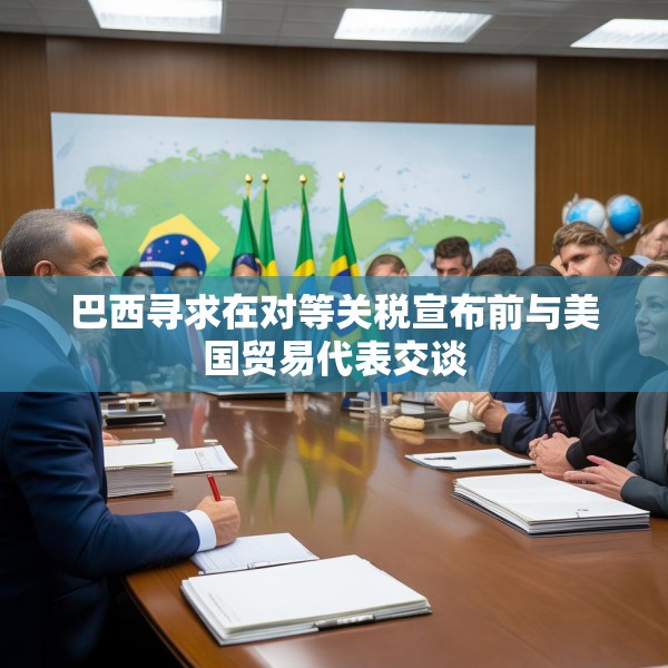 巴西寻求在对等关税宣布前与美国贸易代表交谈