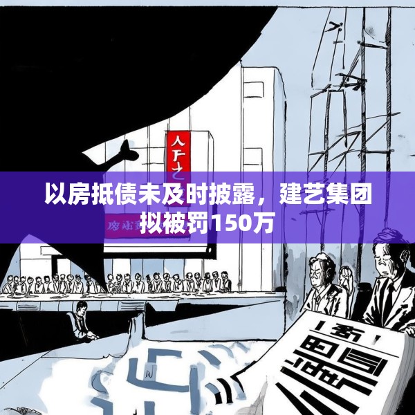 以房抵债未及时披露，建艺集团拟被罚150万