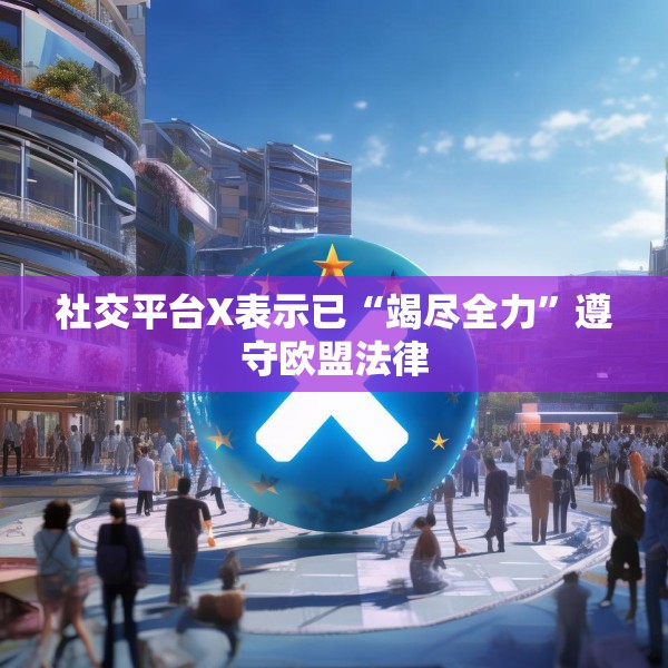 社交平台X表示已“竭尽全力”遵守欧盟法律