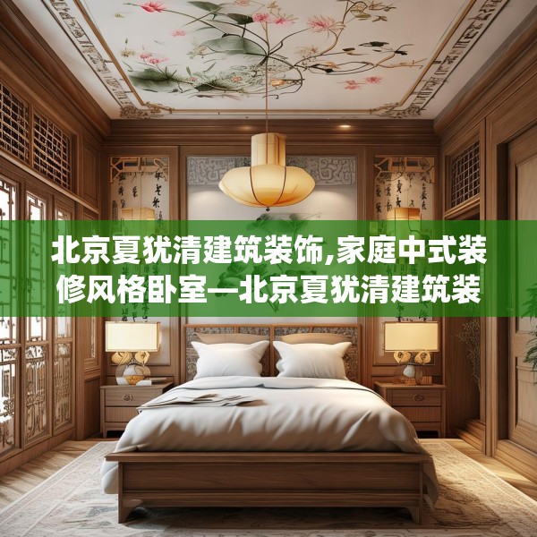 北京夏犹清建筑装饰,家庭中式装修风格卧室—北京夏犹清建筑装饰156.a32b33c36fgy.43lkjl