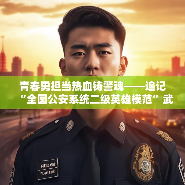青春勇担当热血铸警魂——追记“全国公安系统二级英雄模范”武霖