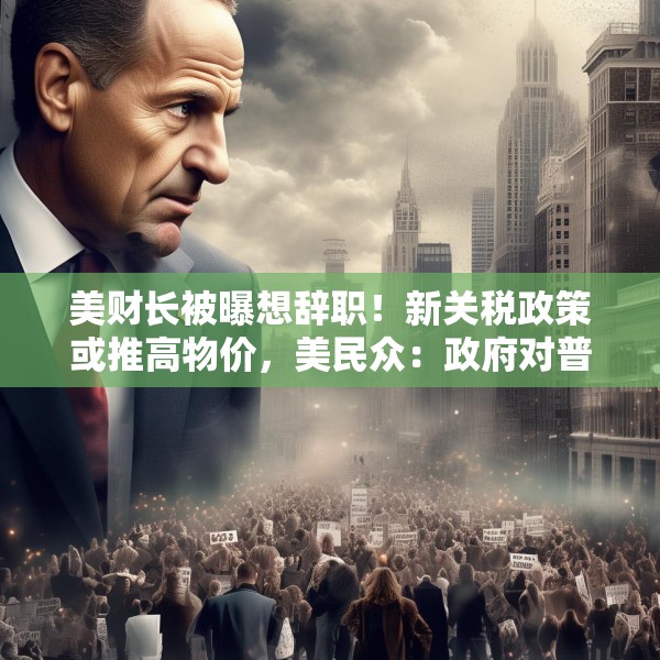 美财长被曝想辞职！新关税政策或推高物价，美民众：政府对普通人视而不见！法总理：美国将首先成为受害者