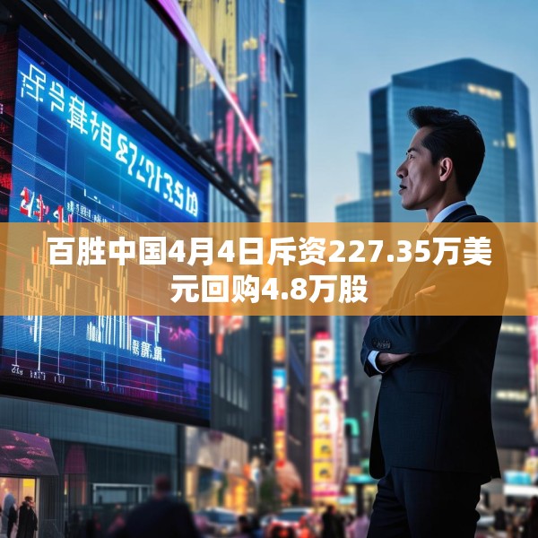 百胜中国4月4日斥资227.35万美元回购4.8万股