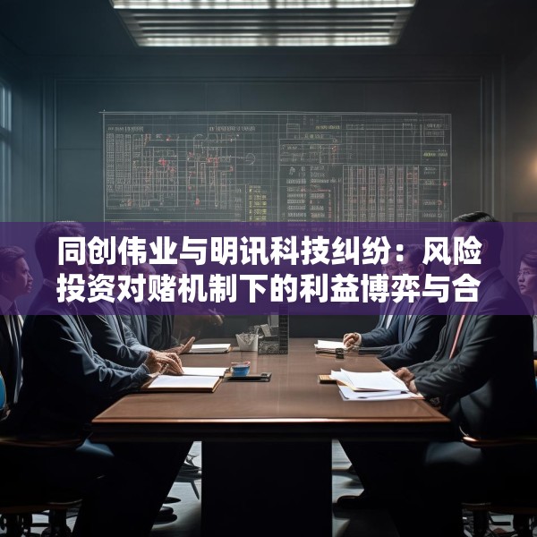 同创伟业与明讯科技纠纷：风险投资对赌机制下的利益博弈与合规反思