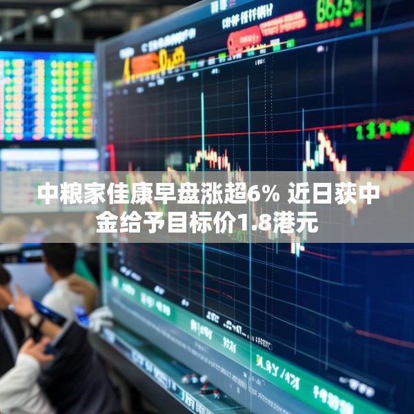 中粮家佳康早盘涨超6% 近日获中金给予目标价1.8港元