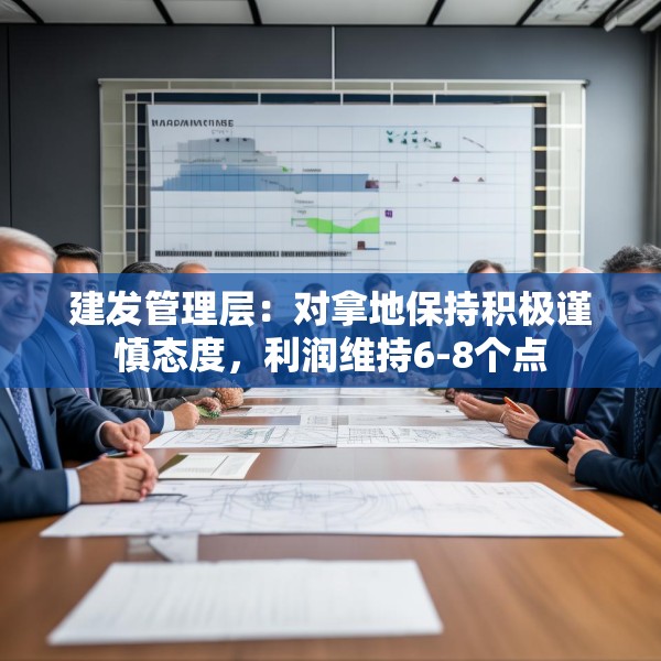建发管理层：对拿地保持积极谨慎态度，利润维持6-8个点
