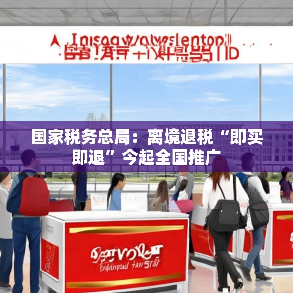 国家税务总局：离境退税“即买即退”今起全国推广
