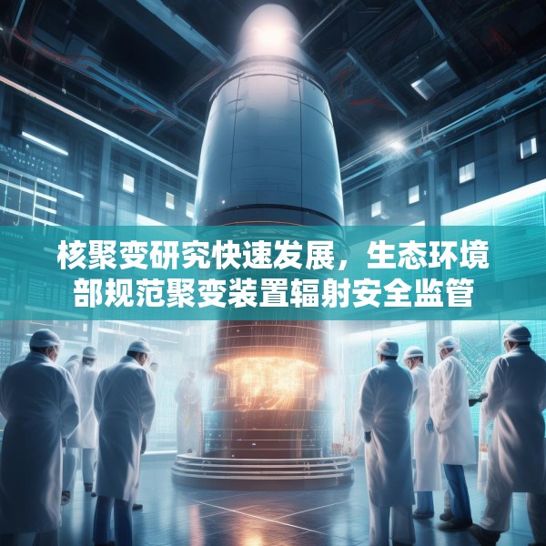 核聚变研究快速发展，生态环境部规范聚变装置辐射安全监管