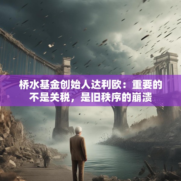 桥水基金创始人达利欧：重要的不是关税，是旧秩序的崩溃