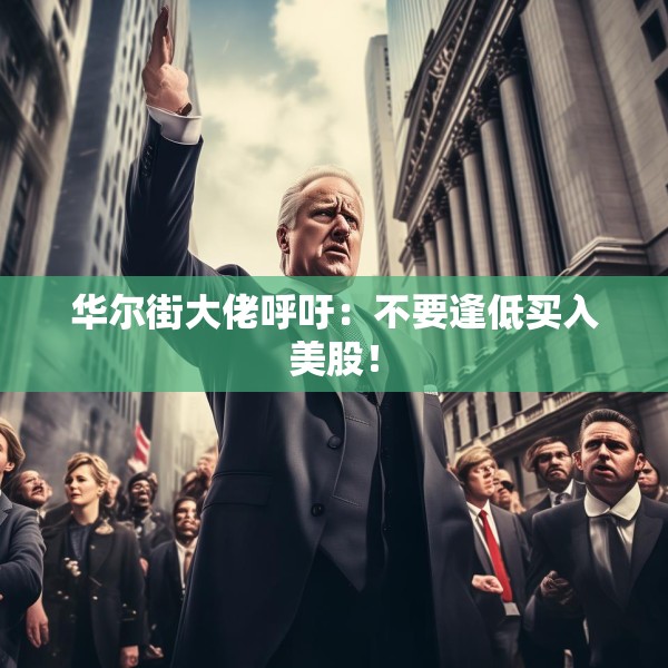 华尔街大佬呼吁：不要逢低买入美股！