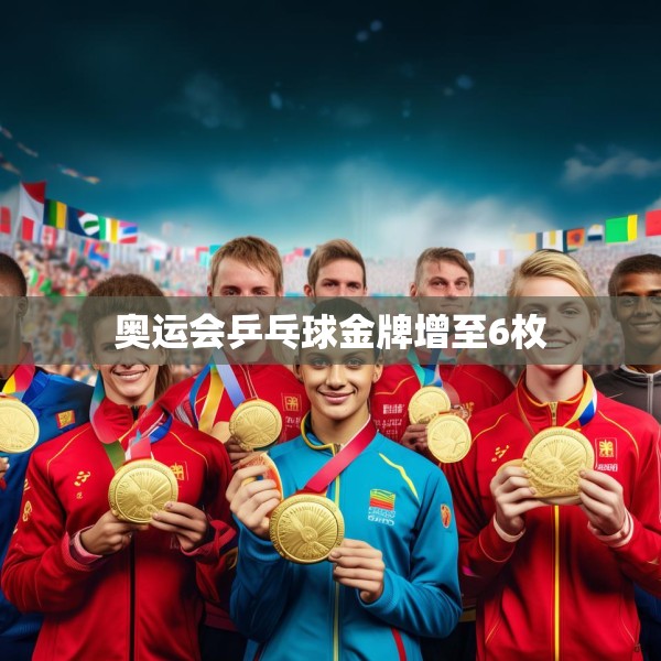 奥运会乒乓球金牌增至6枚