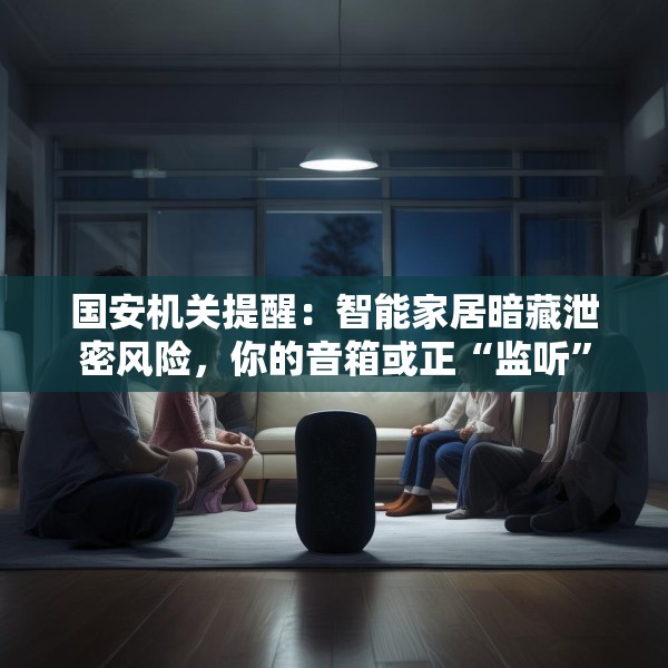 国安机关提醒：智能家居暗藏泄密风险，你的音箱或正“监听”