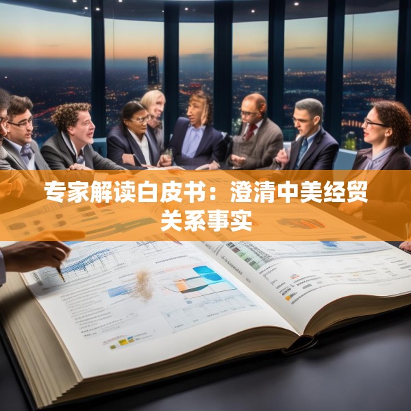 专家解读白皮书：澄清中美经贸关系事实