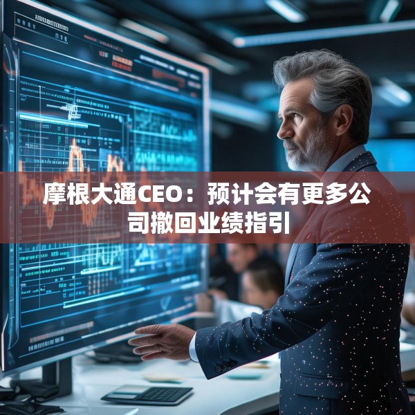 摩根大通CEO：预计会有更多公司撤回业绩指引