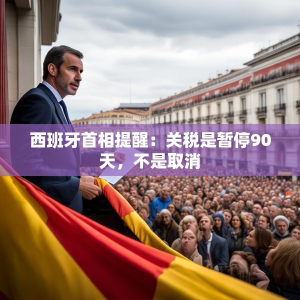 西班牙首相提醒：关税是暂停90天，不是取消