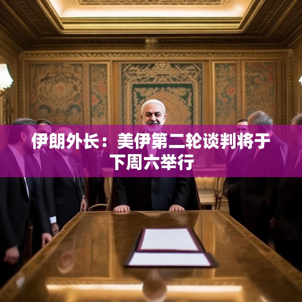 伊朗外长：美伊第二轮谈判将于下周六举行