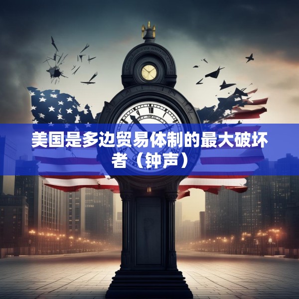 美国是多边贸易体制的最大破坏者（钟声）