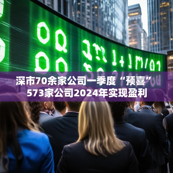 深市70余家公司一季度“预喜” 573家公司2024年实现盈利