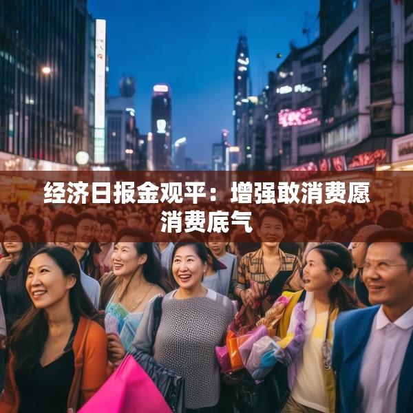 经济日报金观平：增强敢消费愿消费底气