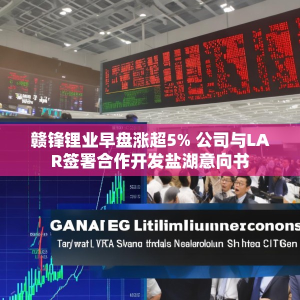赣锋锂业早盘涨超5% 公司与LAR签署合作开发盐湖意向书