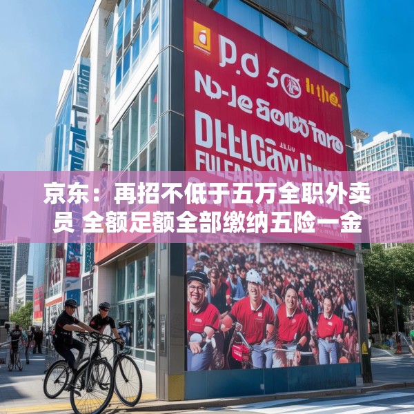 京东：再招不低于五万全职外卖员 全额足额全部缴纳五险一金