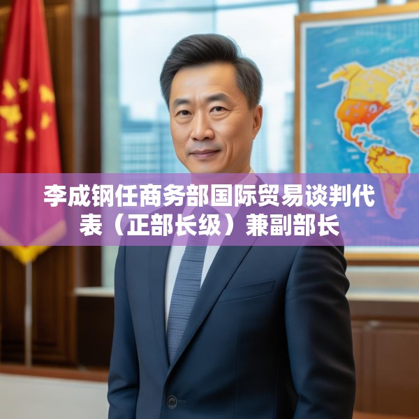 李成钢任商务部国际贸易谈判代表（正部长级）兼副部长