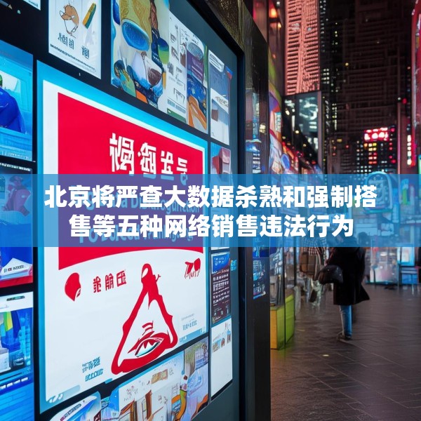 北京将严查大数据杀熟和强制搭售等五种网络销售违法行为