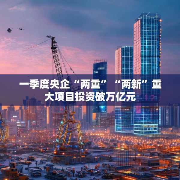 一季度央企“两重”“两新”重大项目投资破万亿元