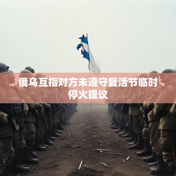 俄乌互指对方未遵守复活节临时停火提议