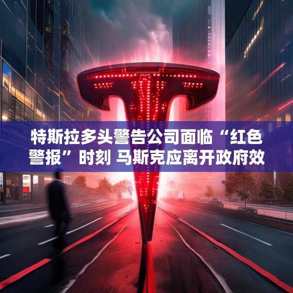 特斯拉多头警告公司面临“红色警报”时刻 马斯克应离开政府效率部