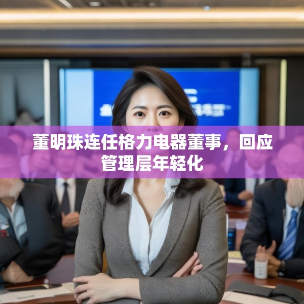 董明珠连任格力电器董事，回应管理层年轻化
