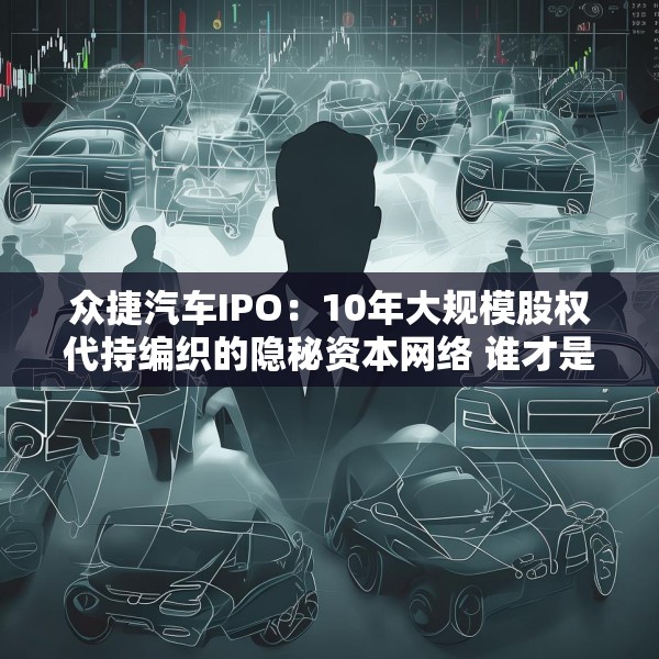 众捷汽车IPO：10年大规模股权代持编织的隐秘资本网络 谁才是真正的实控人？