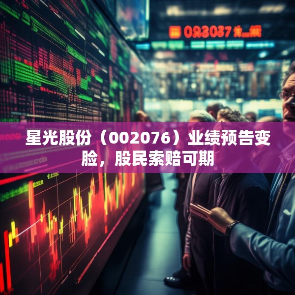 星光股份（002076）业绩预告变脸，股民索赔可期