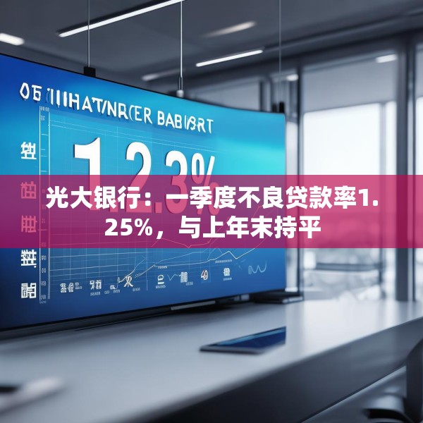 光大银行：一季度不良贷款率1.25%，与上年末持平